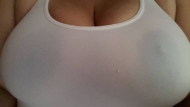 Mis tetas de embarazada