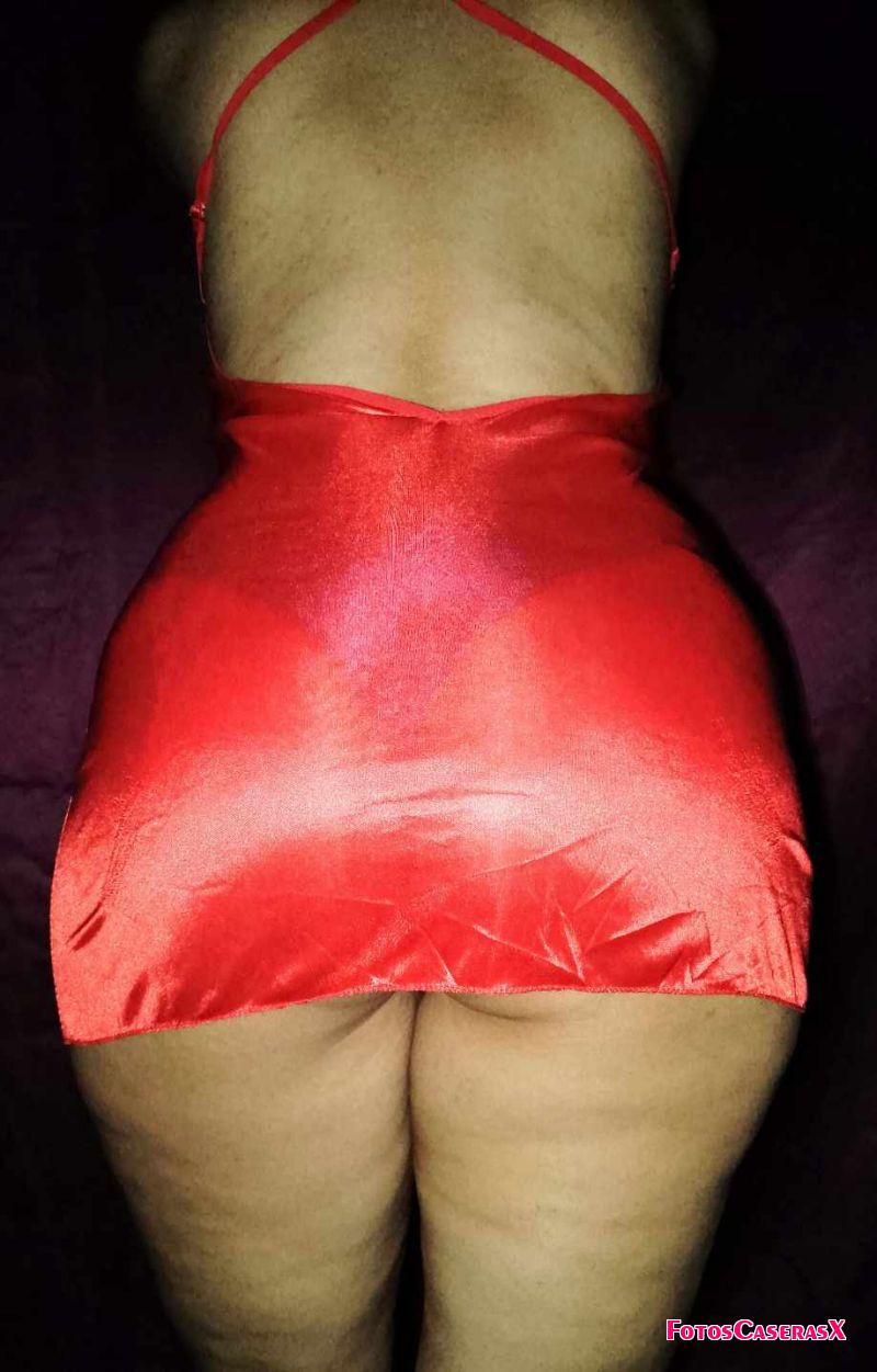 Noche ? en lencería roja lista para coger 6 Noche ? en lencería roja lista para coger